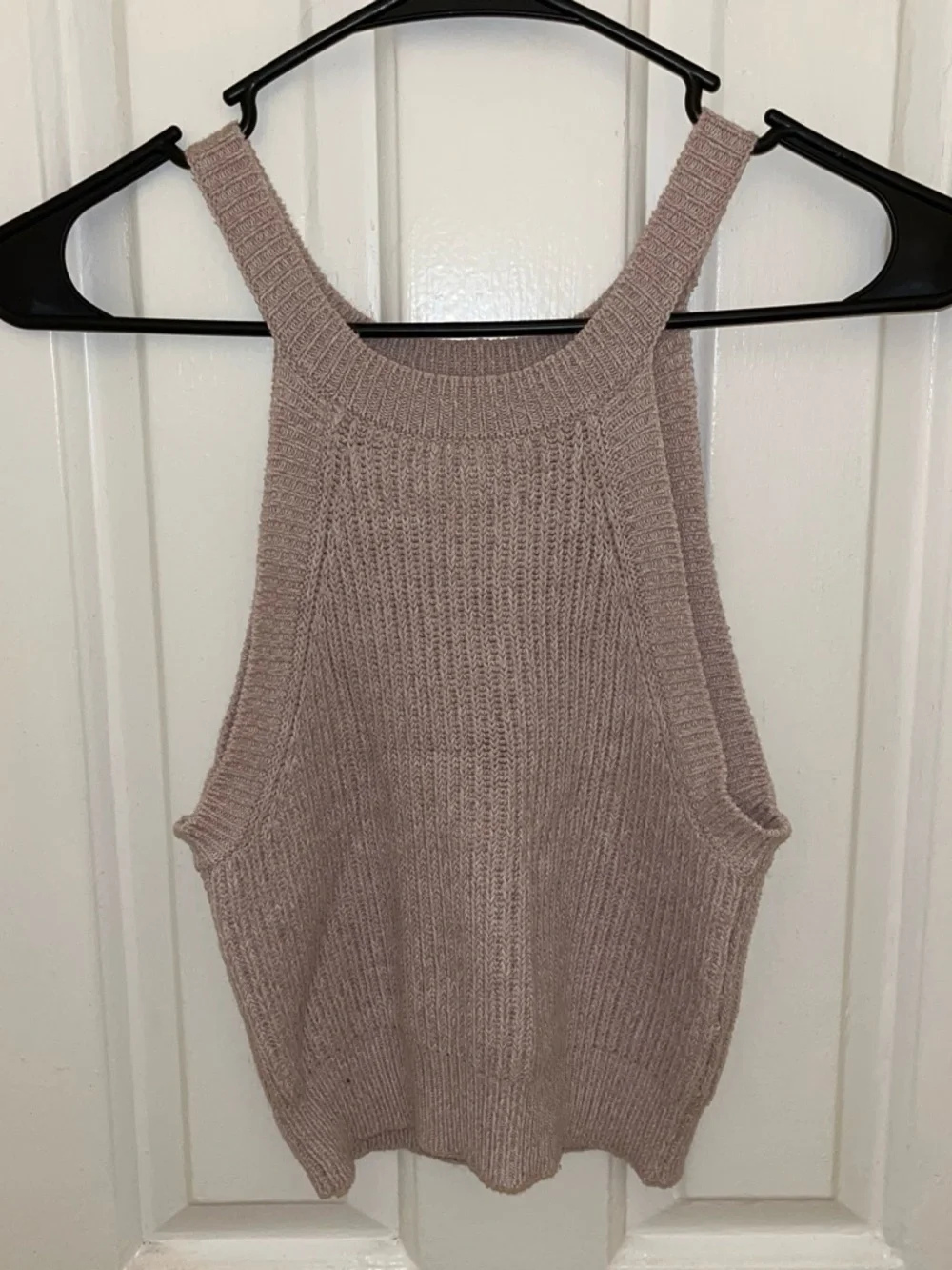 Forever 21 Soft Knit Sleeveless Tank Top in Light Mauve
